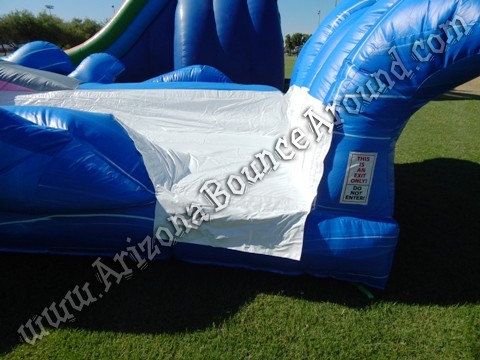 Jaws Slip N Slide rental, shark water slide rentals